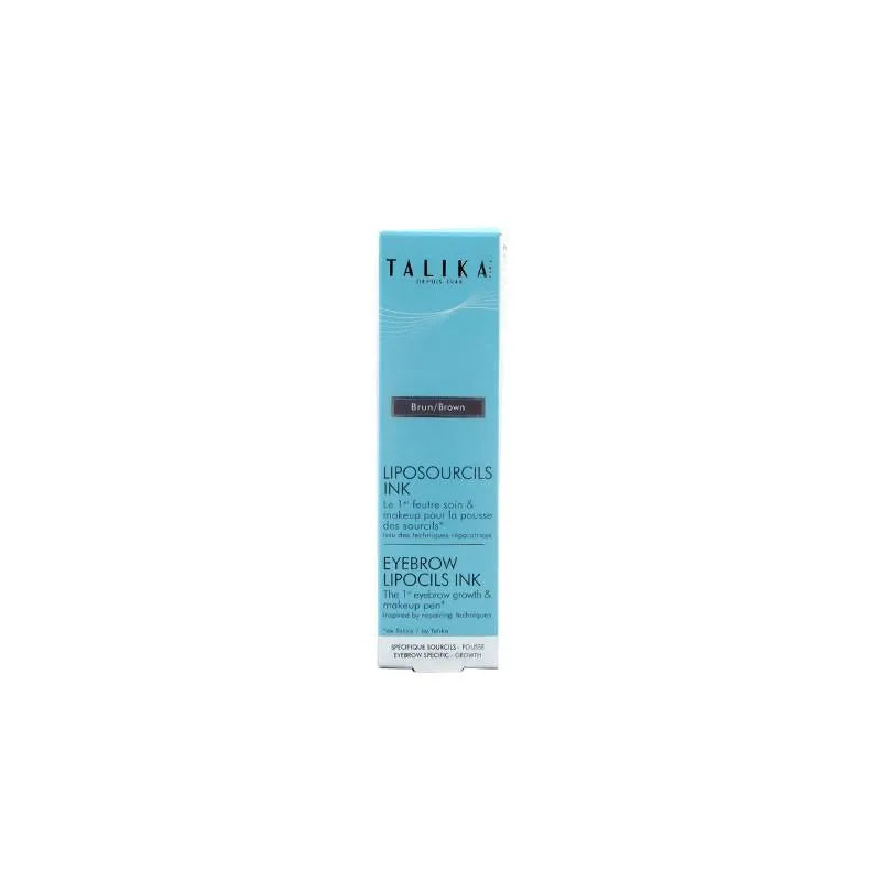 Talika Eyebrow Lipocils Ink Dark Brown Unisex