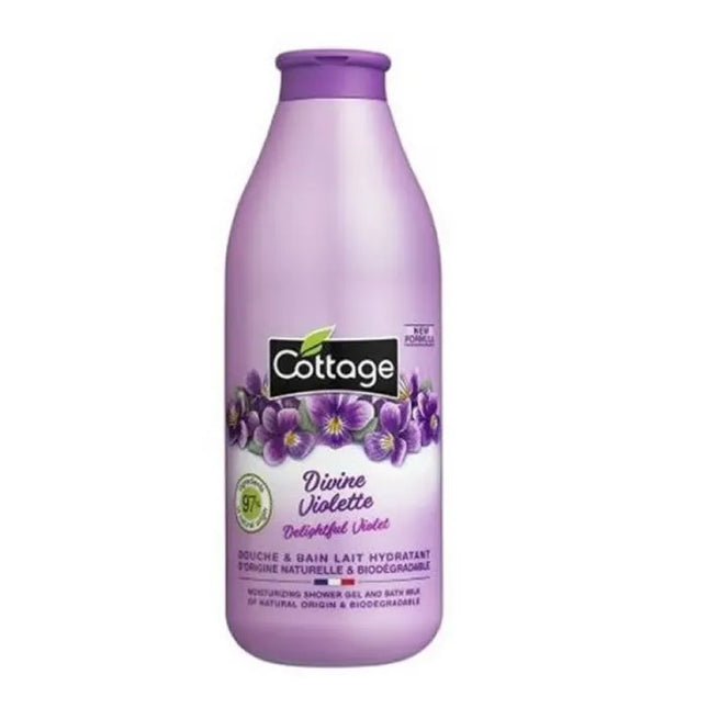 Cottage Divine Violette Milk Shower – Gel Unisex, 750 ml