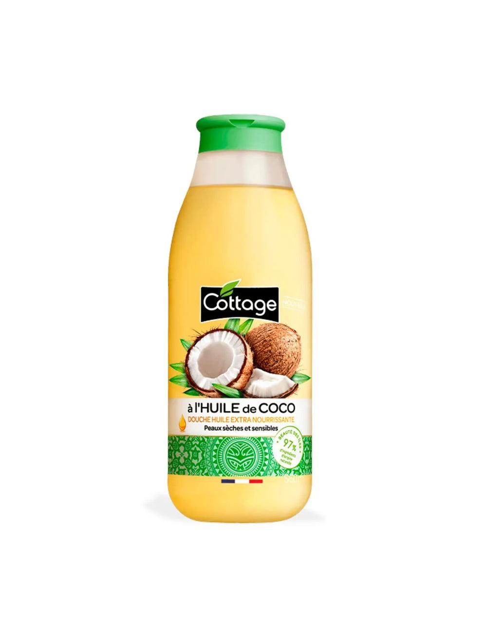 Cottage Extra Nutritiva Aceite Preciosa De Ducha Coco Unisex, 560 ml