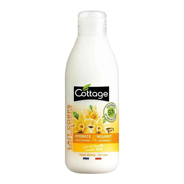 Cottage Hidrata y Nutre Leche Corporal Vainilla Unisex, 200 ml