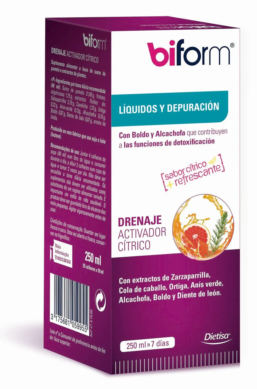 Biform Drenaje Citrico, 250 ml