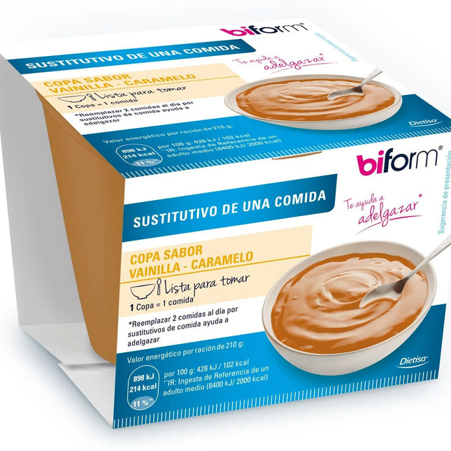 Biform Copa Vainilla-Caramelo 210 Grs