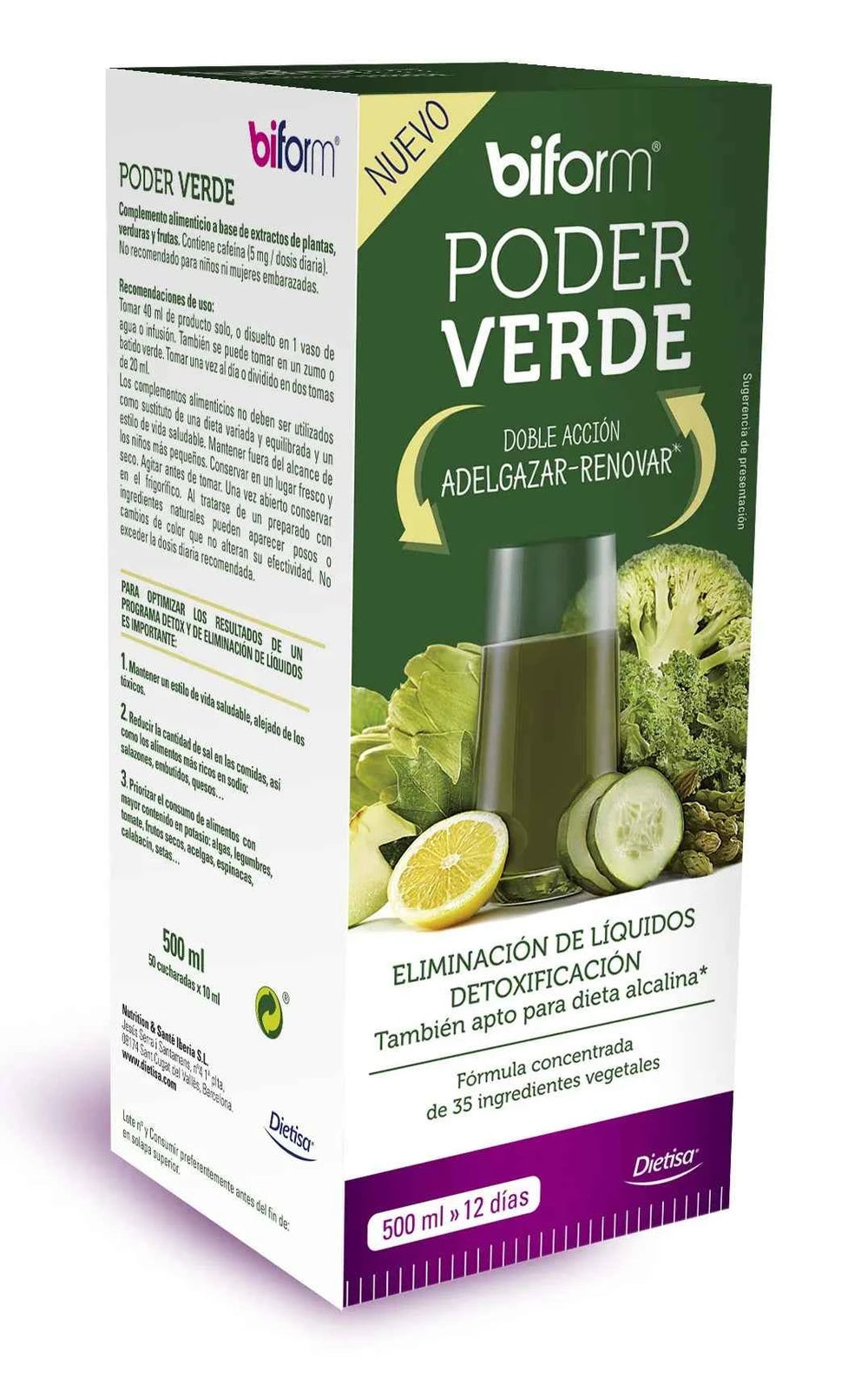 Biform Poder Verde, 500 ml