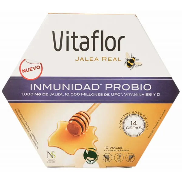 Vitaflor Royal Jelly Probiotics to boost Immunity 10 Vials, 100 ml