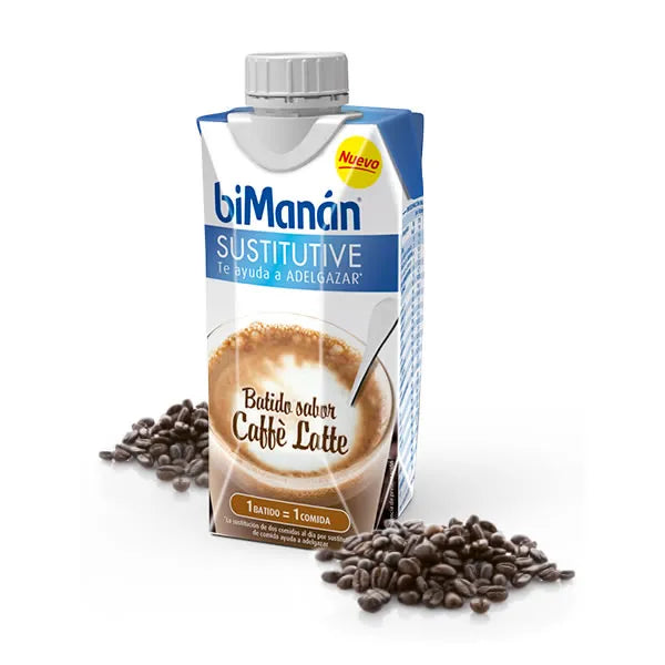 Bimanán Sustitutive Caffé Latte-Flavoured Milkshake, 330 ml