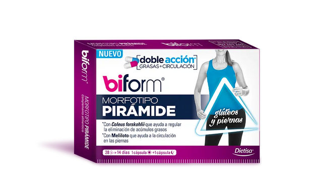 Biform Morfotipo Piramide 28 Caps