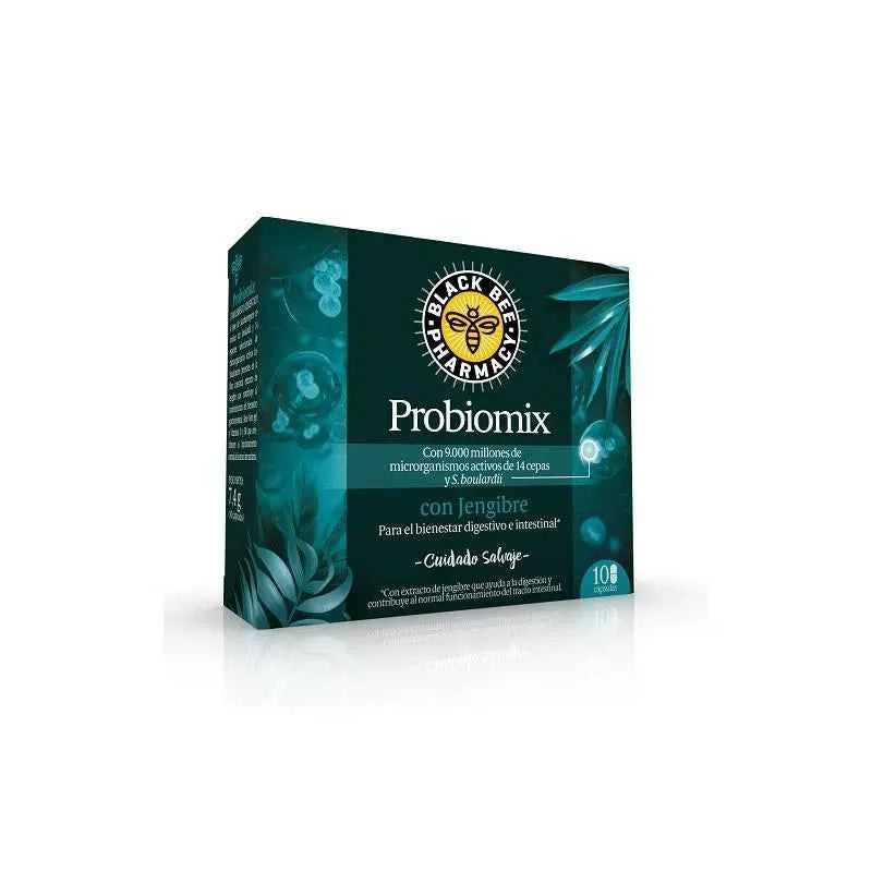 Black BEE Probiomix Con Jengibre 10 Cápsulas