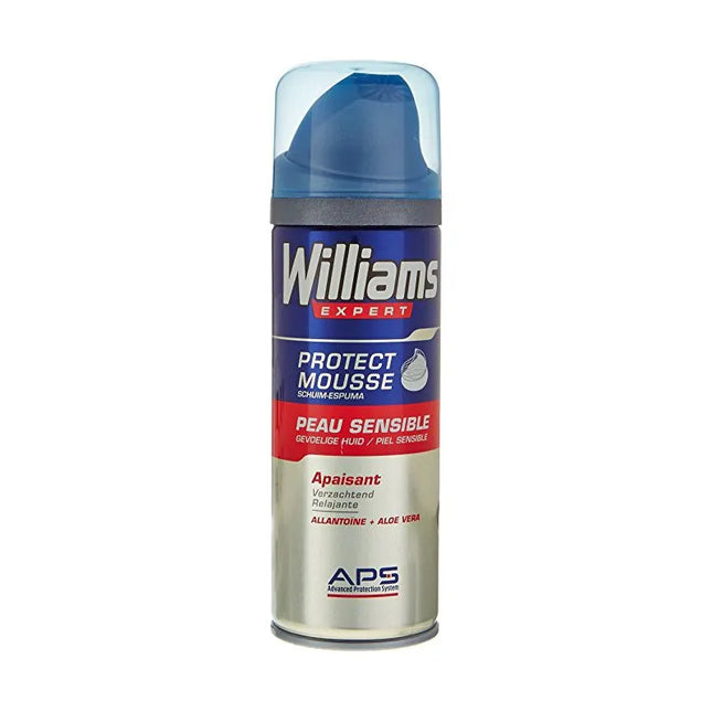 Williams Expert Williams Foam Shaving Sensitive Skin Unisex, 200 ml