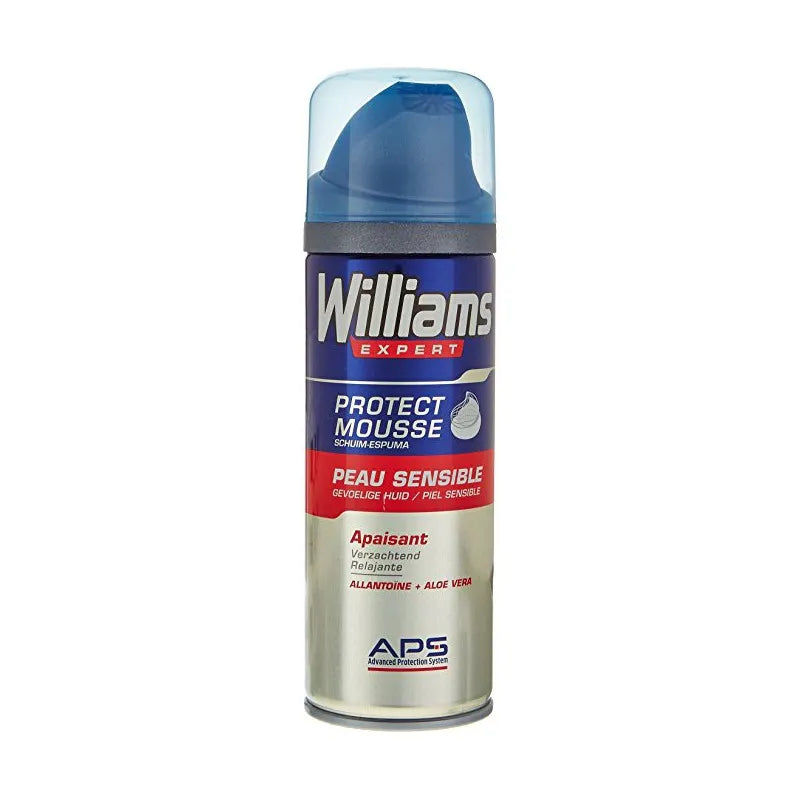 Williams Expert Williams Foam Shaving Sensitive Skin Unisex, 200 ml