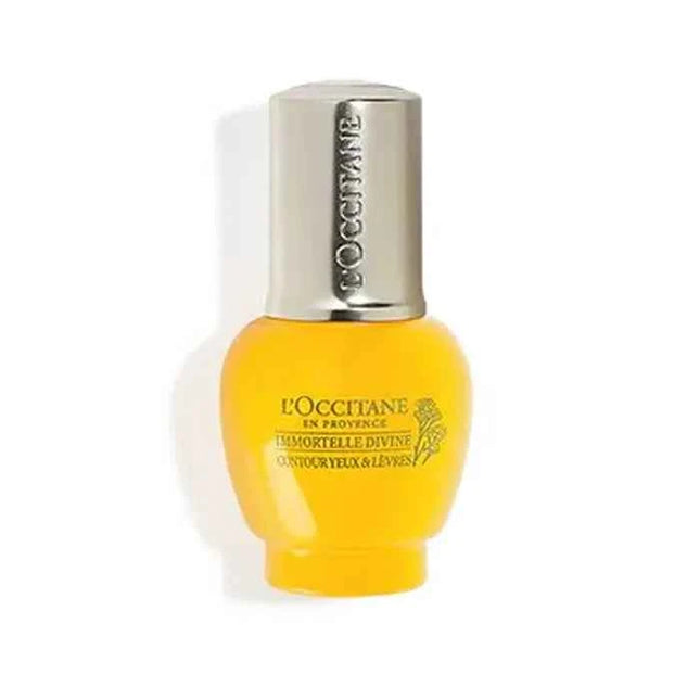 L'occitane Immortelle Divine Eye & Lips Contour Unisex, 15 ml