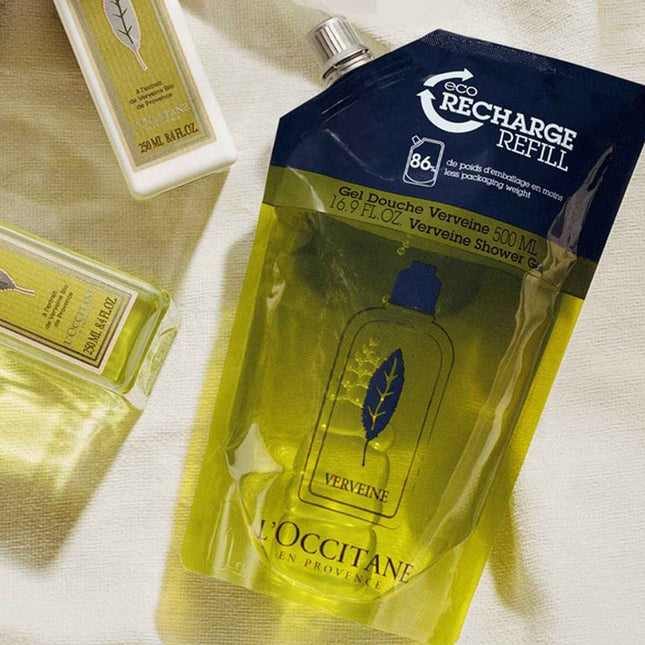L'occitane Verbena – Gel De Ducha Ecorecarga Unisex, 500 ml