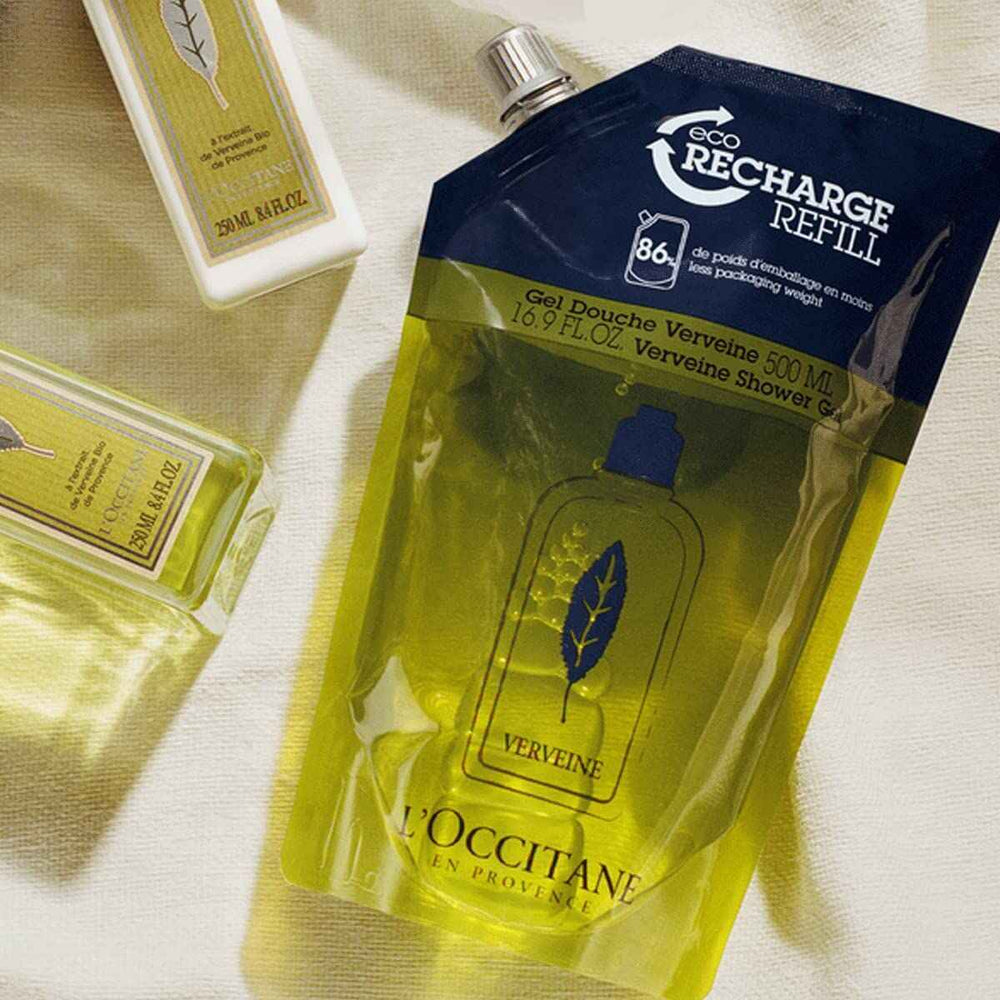 L'occitane Verbena – Gel De Ducha Ecorecarga Unisex, 500 ml