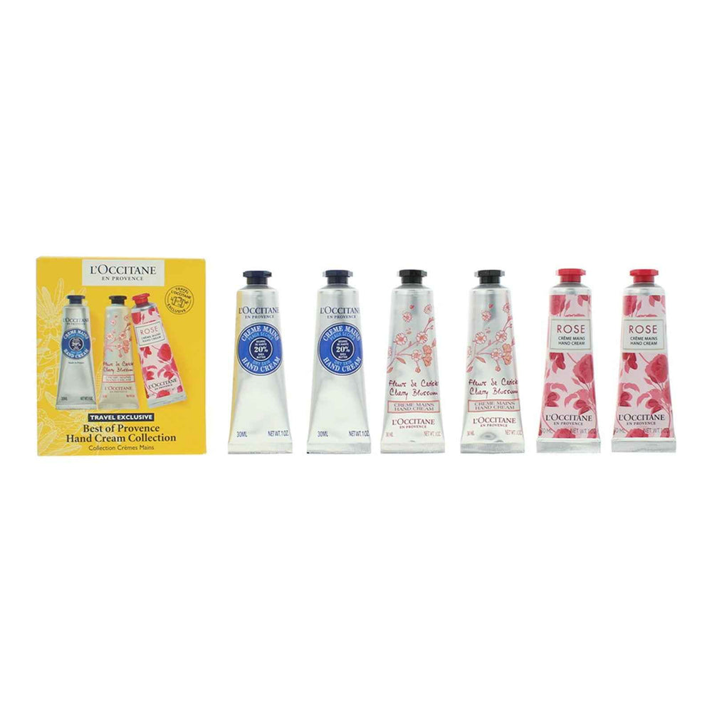 L`Occitane en Provence Set L'Occitane en Provence Best Of Provance Shea Butter Moisturizing – Hand Cream for Women, 6 pcs, 30 ml