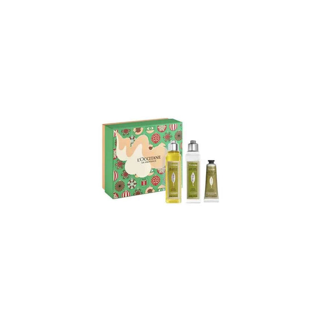 Set L'occitane Verveine Fraicher 250 ml Body 250 ml – Gel Manos 30 ml@ Unisex