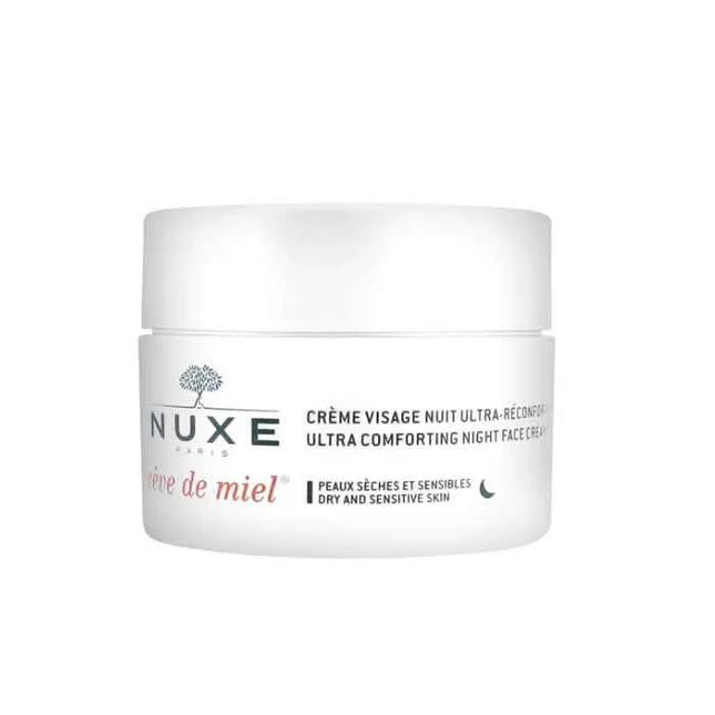 NUXE Rêve De Miel Ultra Comfortable Night Face – Cream Unisex, 50 ml