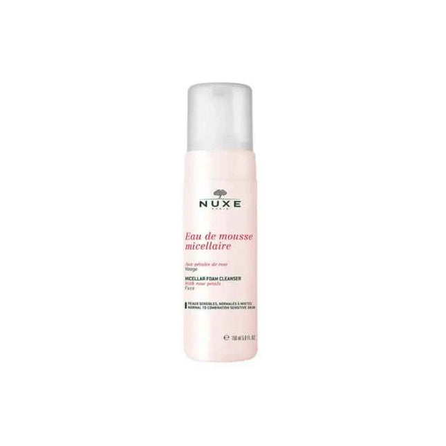 NUXE Petales De Rose Micellar Foam Cleanser Unisex, 150 ml
