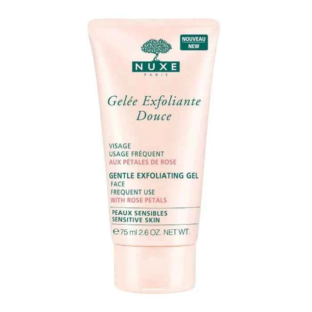NUXE Petales De Rose Gentle Exfoliating – Gel With Rose Petals Unisex, 75 ml