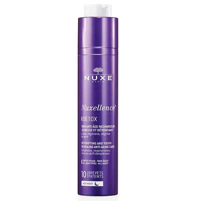 NUXE Nuxellence Detox Detoxifying Anti Ageing Night Care Unisex, 50 ml