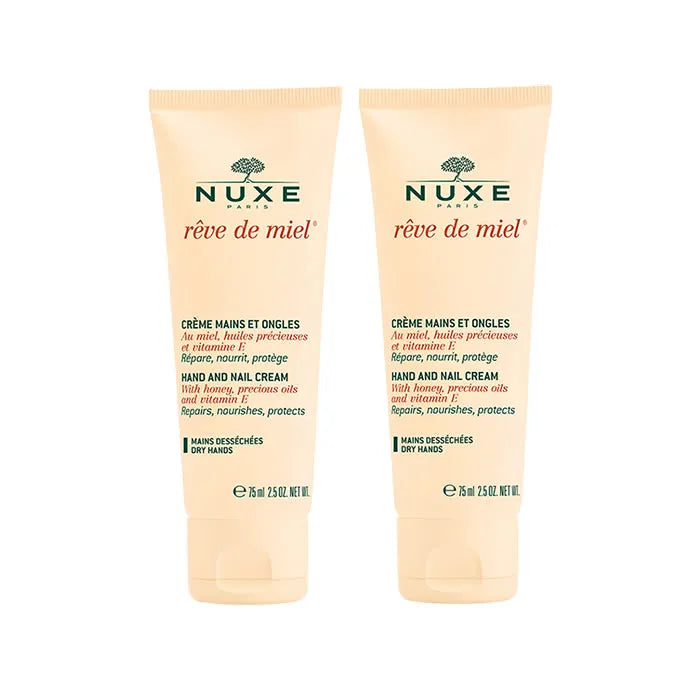 NUXE Rêve De Miel Hand And Nail – Cream Unisex, 2x50 ml