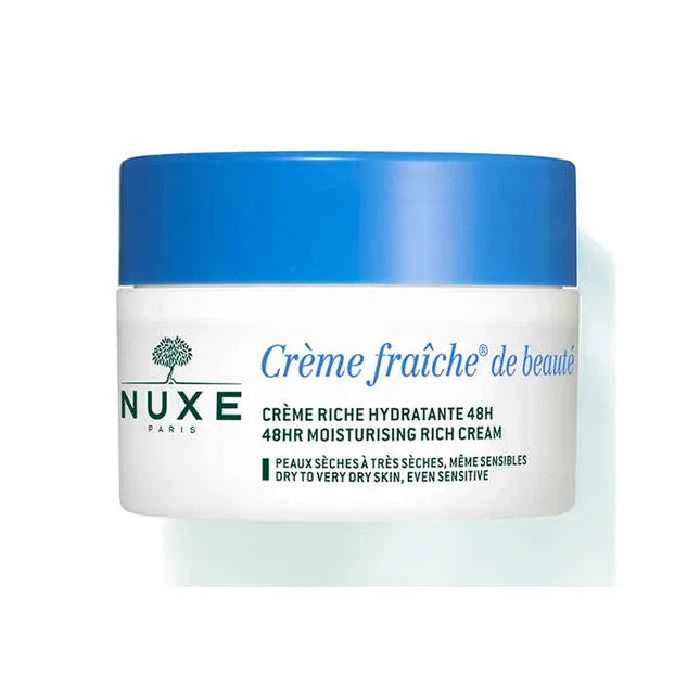NUXE Crème Fraîche De Beauté MOisturising – Cream Dry Skin Unisex, 50 ml