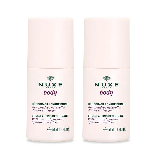 NUXE Body Long Lasting – Deodorant Unisex, 2x50 ml