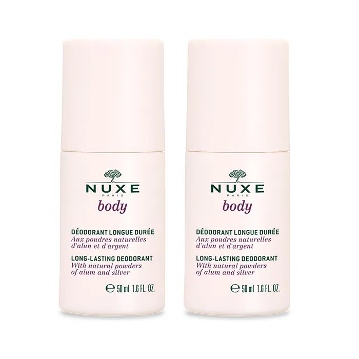 NUXE Body Long Lasting – Deodorant Unisex, 2x50 ml
