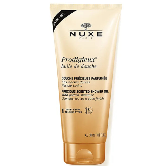 NUXE Prodigieux Precious Scented Shower Oil Unisex, 300 ml