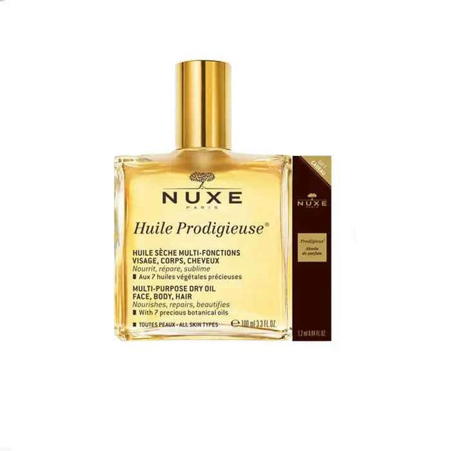 NUXE Huile Prodigieuse Dry Oil Multi Function 100 ml Unisex, Set 2 Pieces