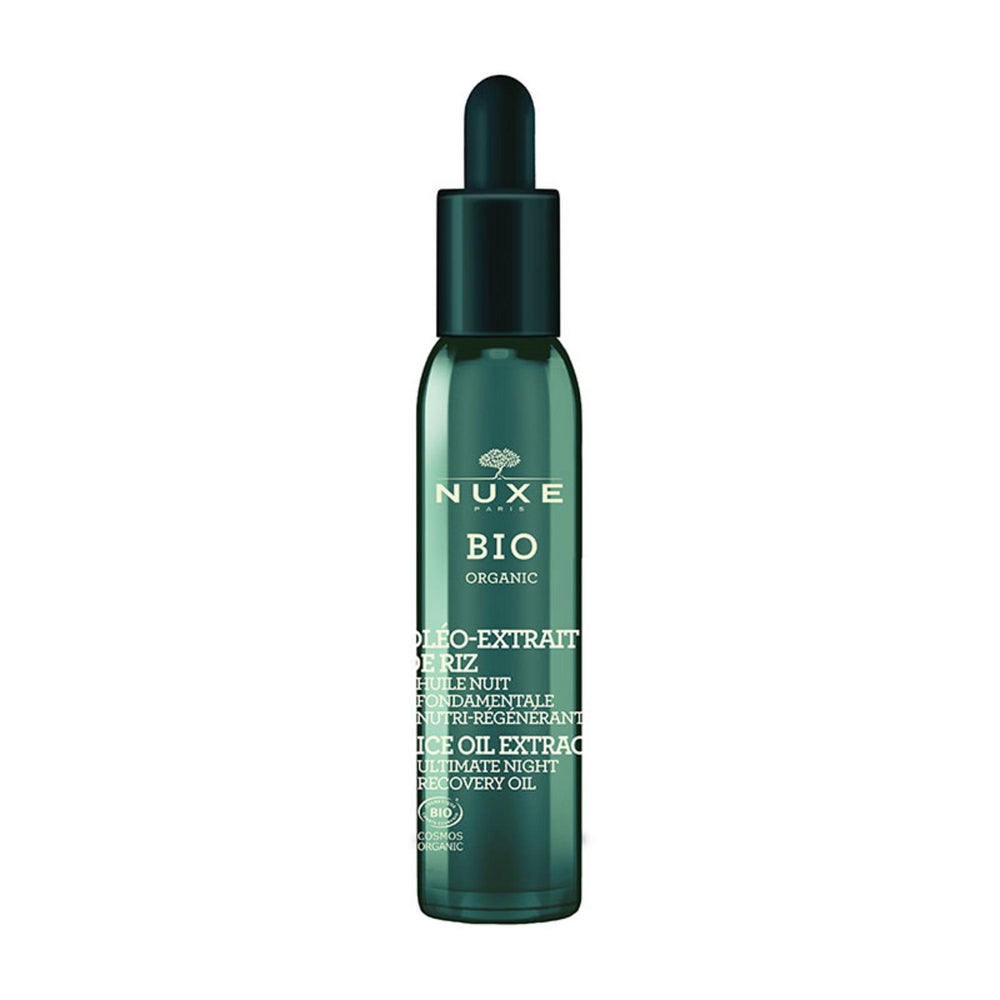 Nuxe Bio Organic Rice Extract Regenerating Night – Oil for Women, For Face, 5 ml