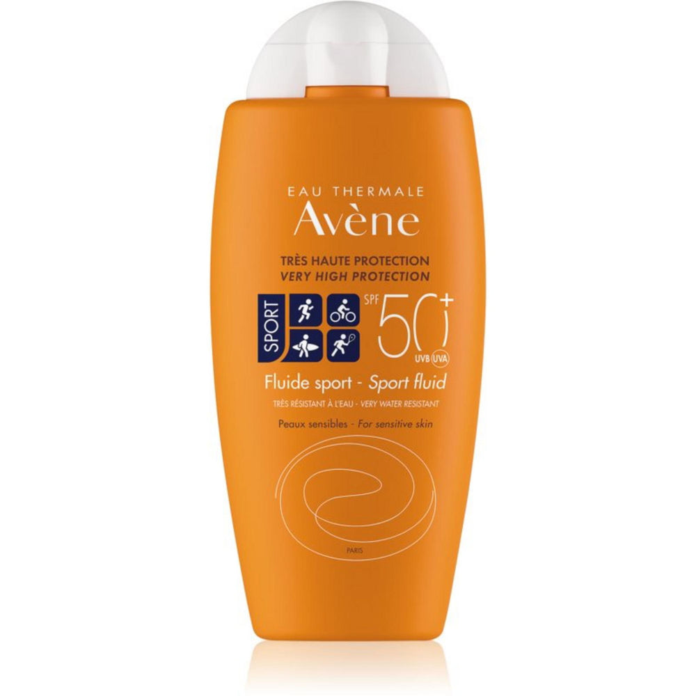 Avene Sport Fluid Photo-Protecteur – Sunscreen Fluid for Women, For Face & Body, SPF50+, 100 ml