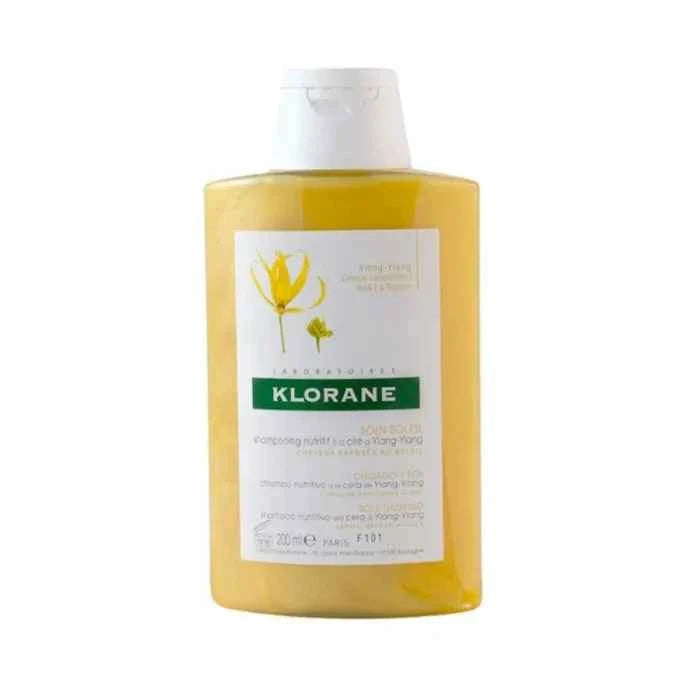 Klorane Nourishing – Shampoo On Ylang-Ylan Wax Unisex, 200 ml