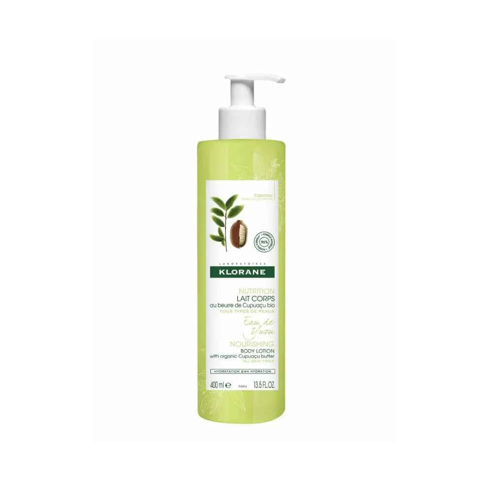 Klorane Stimulating Yuzu Water Body Milk, 400 ml
