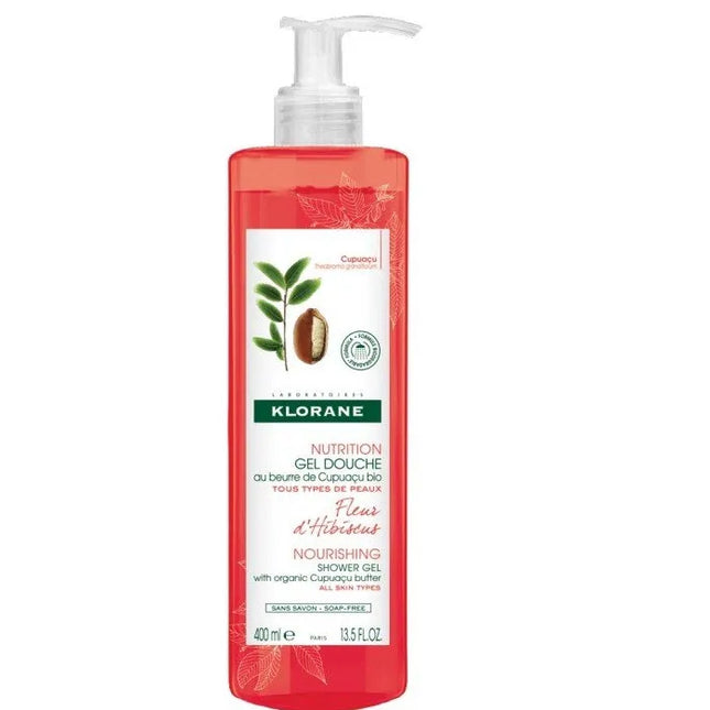 Klorane Shower – Gel Hibiscus, 400 ml