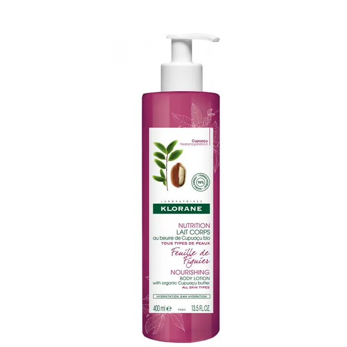 Klorane Nourishing Body Milk Fig Leaf Unisex, 400 ml