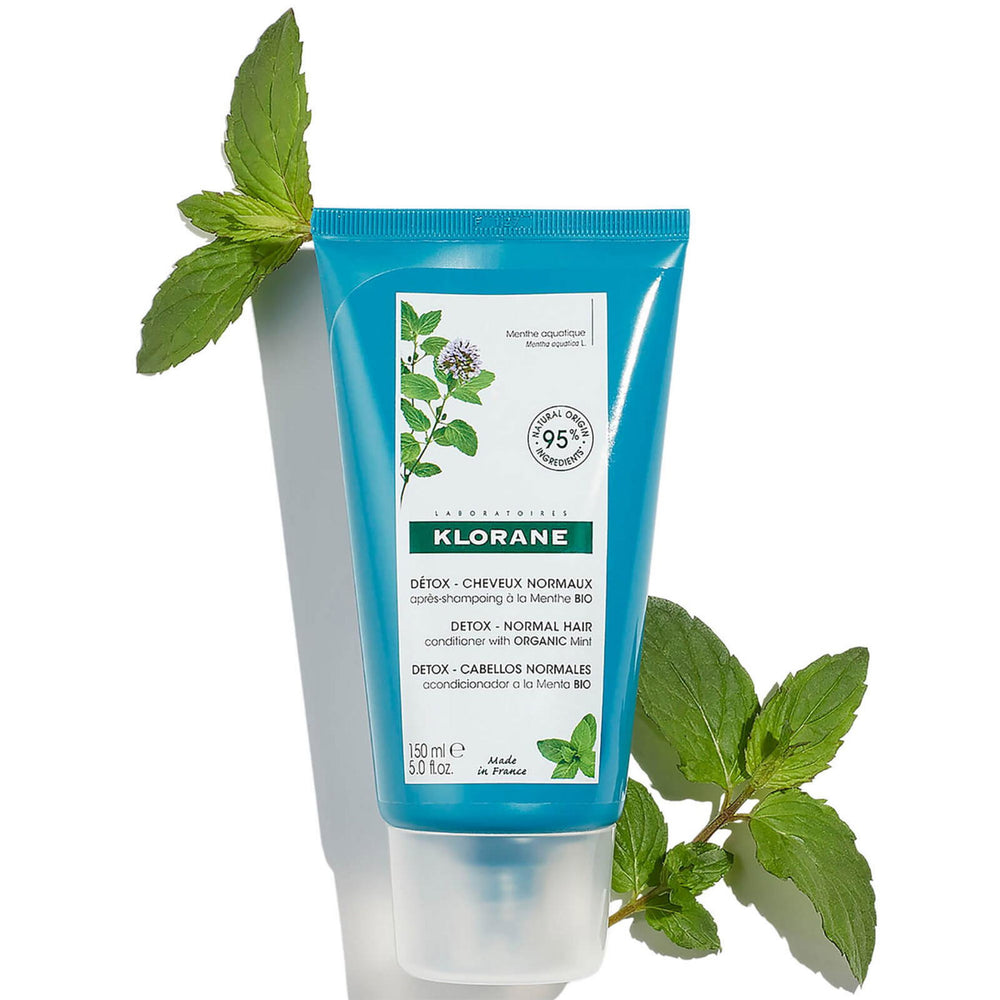 Klorane Detox Vegan – Hair Balm for Women, Detox, 150 ml