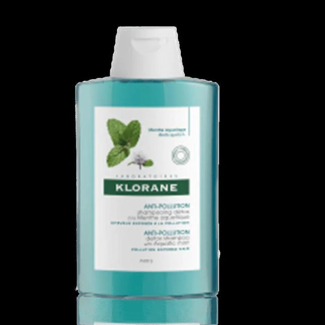 Klorane Aqua Mint Detox – Shampoo Unisex, 200 ml