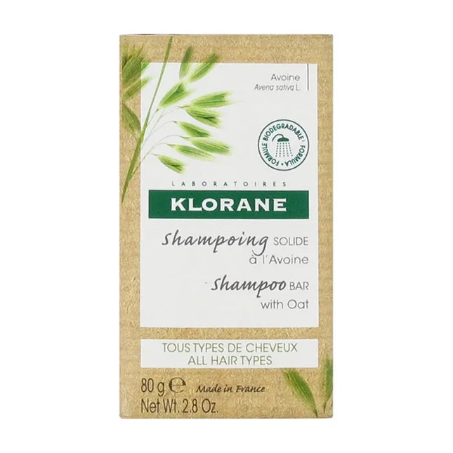 Klorane Avene Solid – Shampoo Unisex, 80 g