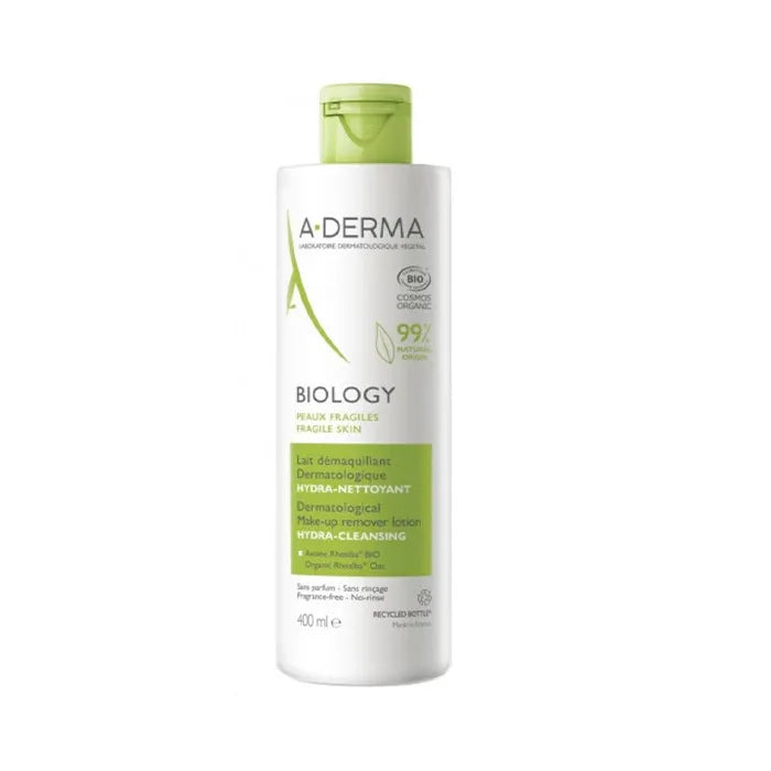 A-derma Biology Cleansing Milk Unisex, 400 ml