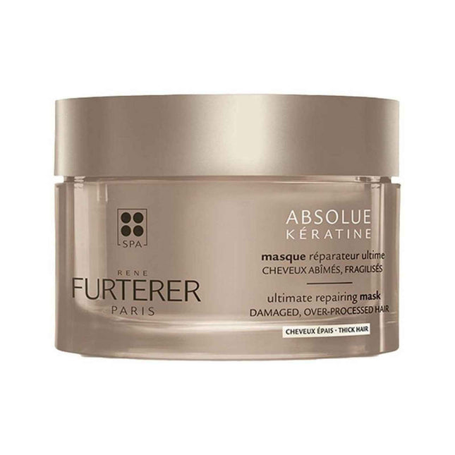 Rene Furterer Absolue Keratine Plant-Based – Hair Treatment Cream Mask for Women, Repairs, 200 ml