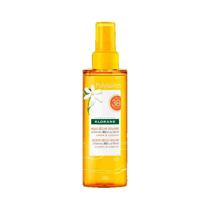 Klorane Tamanu and Monoi Sun Protection Oil, 100 ml