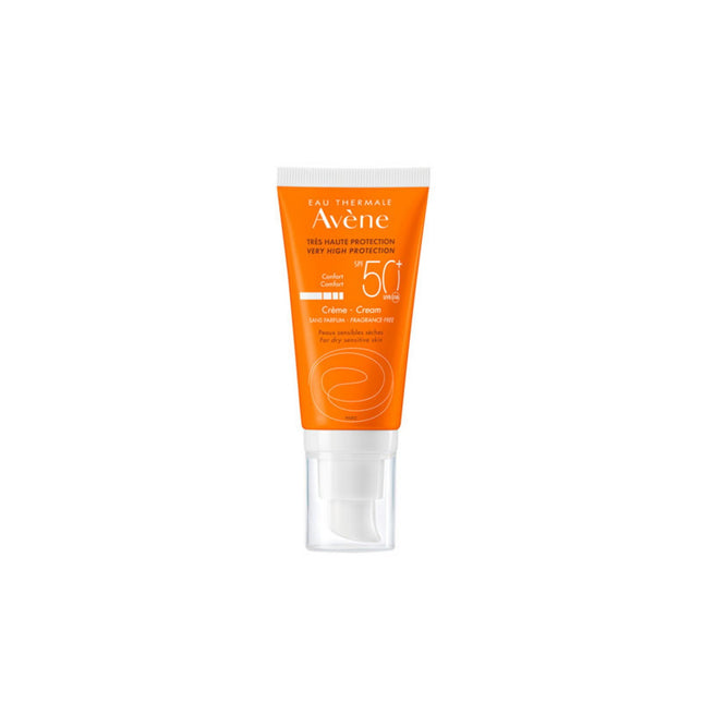 Avene Sun Care High UV protection – Cream for Women, All over face, SPF 50+, 50 ml