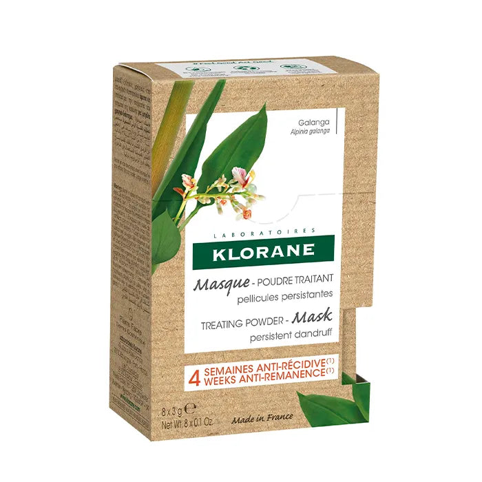 Klorane Galanga – Shampoo Mask, 8x3 g