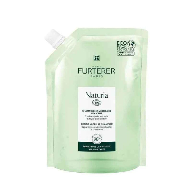 RENE Furterer Naturia Gentle Micellar – Shampoo Eco Refill Unisex, 400 ml