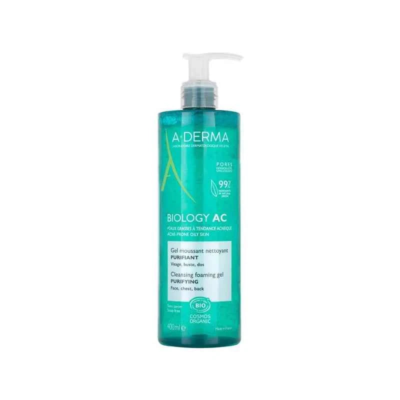 A-derma Purifying Cleansing – Gel Biology AC Unisex, 400 ml