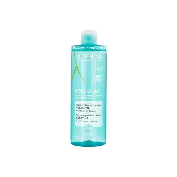 A-derma Biology AC Purifying Micellar Purifying Water Unisex, 400 ml