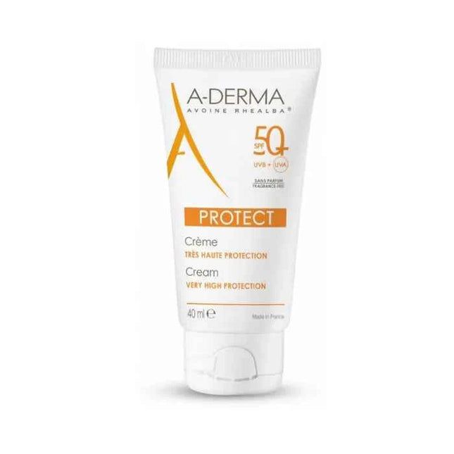 A-derma Protect Fragance Free – Cream Spf50 + Unisex, 40 ml