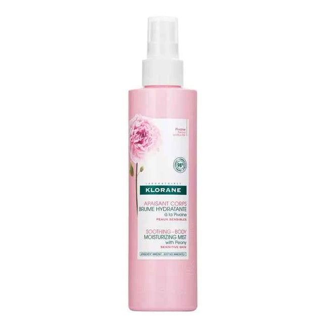 Klorane Peony Moisturising Mist Corp, 200 ml