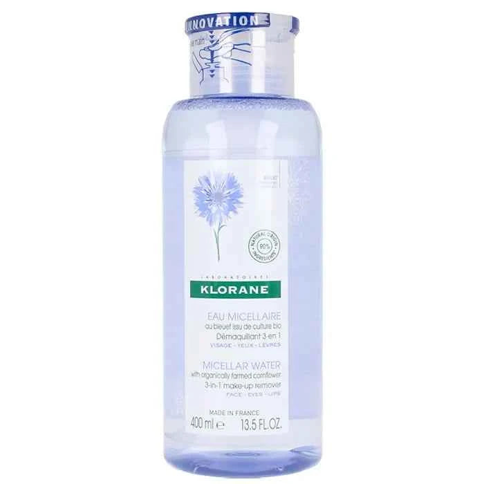 Klorane Micellar Water 3 In 1 Make-up Remover Unisex, 400 ml