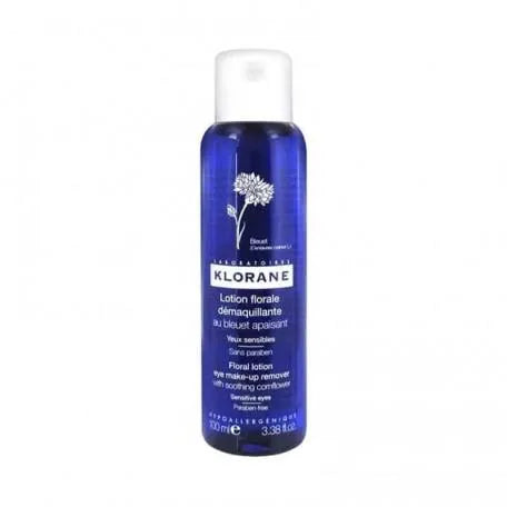 Klorane Loción Floral Desmaquillante Al Aciano Calmante, 100 ml