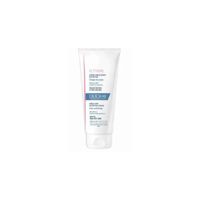 Ducray Ictyane Nourishing Emollient – Cream Unisex, 200 ml